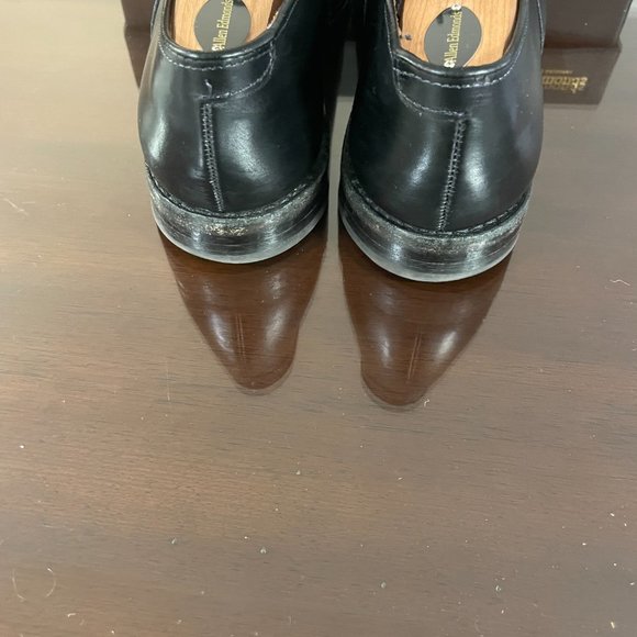 $400 Allen Edmonds Fifth Avenue Cap-toe Oxford , Black - Size 9 D - Picture 5 of 5